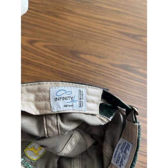 Infinity Her John Deere camouflage ball cap with concealed ponytail opening NWT - Picture 6 of 7